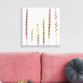 カラフル草 キャンバスプリント (インサイチュ (リビング))