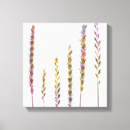 カラフル草 キャンバスプリント