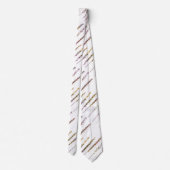 カラフル草 ネクタイ (裏面)