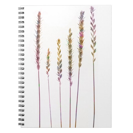 カラフル草 ノートブック (正面)