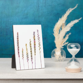 カラフル草 フォトプラーク