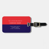 カラフル荷物識別用タグ簡単 ラゲッジタグ (正面横)