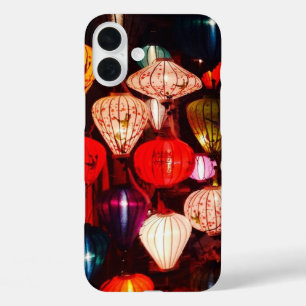 カラフル華美白熱［赤熱］光を放つ灯 iPhone 16 PLUSケース