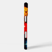 カラフル華美白熱［赤熱］光を放つ灯 Case-Mate iPhoneケース (裏面 / 右)