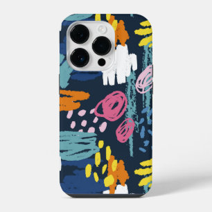 カラフル落書きトレンディーモダン芸術 iPhone 14 PROケース