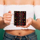 カラフル葉マグカップ コーヒーマグカップ
