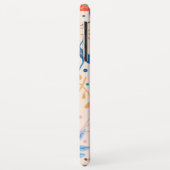 カラフル葉モダン葉のパターン Case-Mate iPhoneケース (裏面/左)