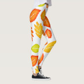 カラフル葉型 レギンス (右)