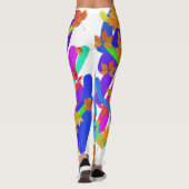 カラフル葉棒 レギンス (裏面)