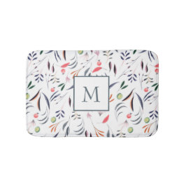 カラフル葉羽 バスマット