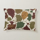 カラフル葉 アクセントクッション (裏面)