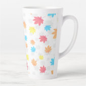 カラフル葉 カフェラテマグ (右)