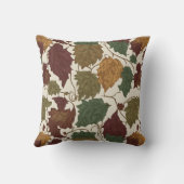 カラフル葉 クッション (裏面)