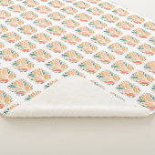 カラフル葉 シェルパブランケット (3/4)