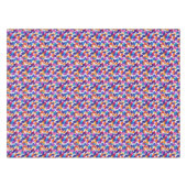 カラフル葉 テーブルクロス (正面(横))