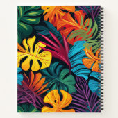 カラフル葉 ノートブック (裏面)