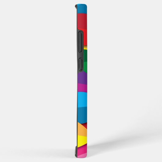 カラフル葉 SAMSUNG GALAXYケース (右側面)