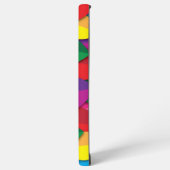 カラフル葉 SAMSUNG GALAXYケース (左側面)