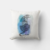 カラフル虎 クッション (正面)