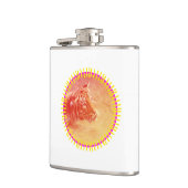 カラフル虎 フラスク (左)