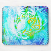 カラフル虎 マウスパッド (正面)