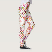 カラフル虹の点 レギンス (右)