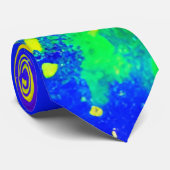 カラフル虹の飛び絵を描模様 ネクタイ (ロール)