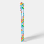 カラフル虹パターン（の模様が）ある Case-Mate iPhoneケース (裏面 / 左)