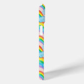 カラフル虹パターン（の模様が）ある Case-Mate iPhoneケース (裏面 / 右)