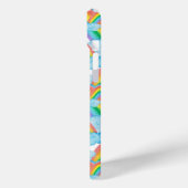 カラフル虹パターン（の模様が）ある Case-Mate iPhoneケース (裏面 / 左)