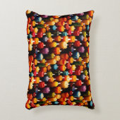 カラフル蝋燭 アクセントクッション (正面(垂直))