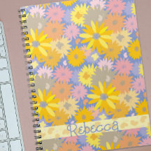 カラフル蝶の花パーソナライズされた