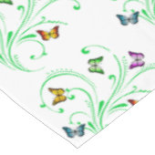 カラフル蝶 テーブルクロス (アングル)