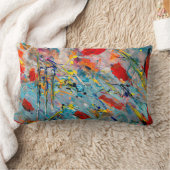 カラフル装飾用クッション ランバークッション (ブランケット)