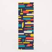 カラフル角丸長方形 ヨガマット (正面)