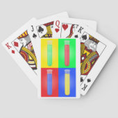 カラフル試験管 トランプ (裏面)