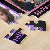 カラフル認知症110枚家族の写真 ジグソーパズル (側面)