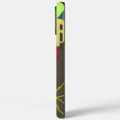 カラフル誕生日バルーンのグラフィックアートデザイン Case-Mate iPhoneケース (裏面 / 左)