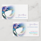 カラフル誕生日プランナーとパーティー 名刺 (正面/裏面)