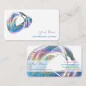 カラフル誕生日プランナーとパーティー 名刺 (正面/裏面)