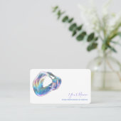 カラフル誕生日プランナーとパーティー 名刺 (スタンド正面)