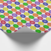 カラフル誕生日包装紙 ラッピングペーパー (角)