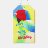 カラフル誕生日 ギフトタグ (正面)