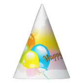 カラフル誕生日 パーティーハット (左)