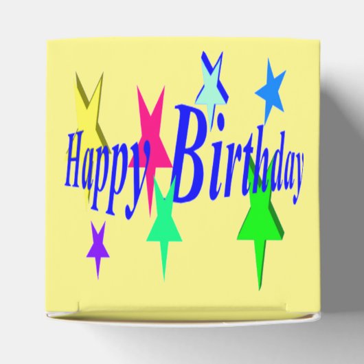 カラフル誕生日 フェイバーボックス (上部)