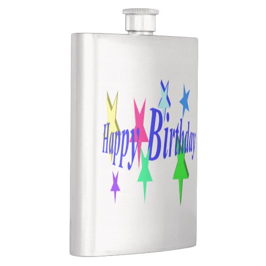 カラフル誕生日 フラスク (右)