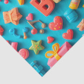 カラフル誕生祝い要素 薄葉紙 (詳細)