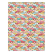 カラフル豚おもしろいと可愛い柄 テーブルクロス (正面)