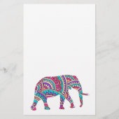 カラフル象 チラシ (裏面)