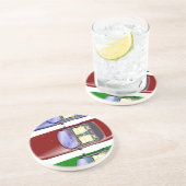 カラフル車 コースター (側面)